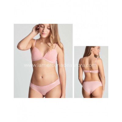 Conjunto juvenil algodón Rosa de Kehat