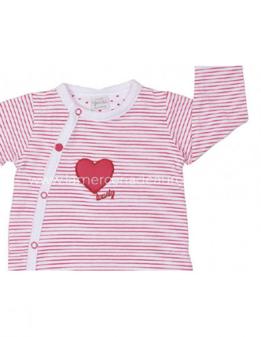 Pelele bebé entretiempo Corazón de Yatsi