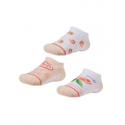 Calcetín invisible niña/mujer Frutas de Ysabel Mora -...