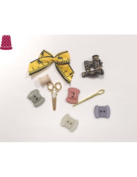 Botones A Stitch In Time (9 piezas) de Dress It Up
