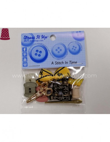 Botones A Stitch In Time (9 piezas) de Dress It Up