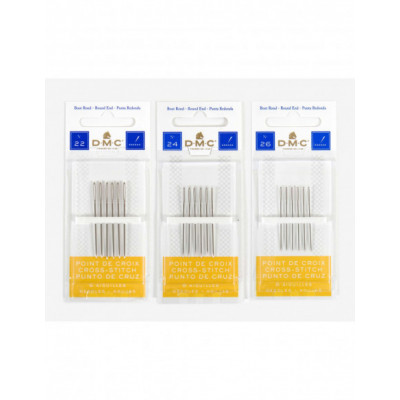 Agujas punto de cruz (6 uds) 1771 de DMC