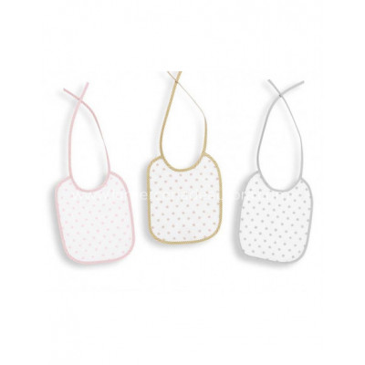 Babero Estrellas de Interbaby - varios colores
