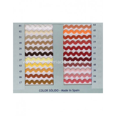 Ondulina (piquillo) 8mm de Rincotex - varios colores 2