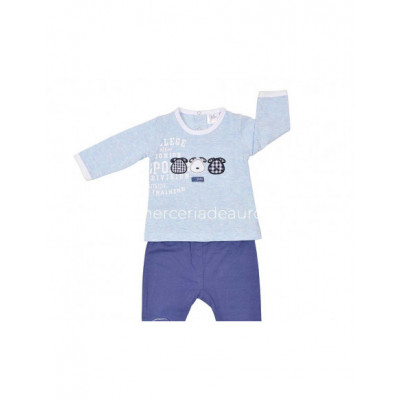 Conjunto bebé entretiempo Dogs de Yatsi 2