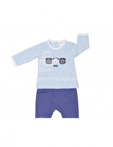 Conjunto bebé entretiempo Dogs de Yatsi