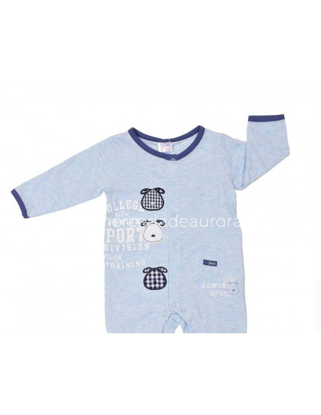 Pelele bebé entretiempo Dogs de Yatsi