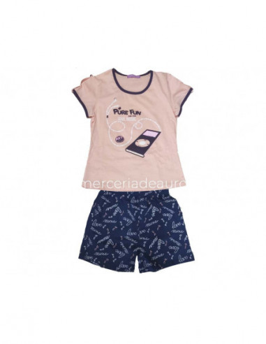 Pijama corto juvenil Pure fun de Bluedreams