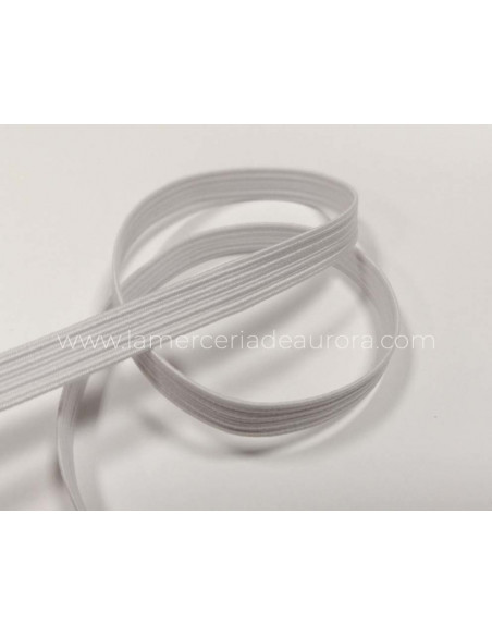 Trenza goma elástica (rollo 100 metros) - varios colores