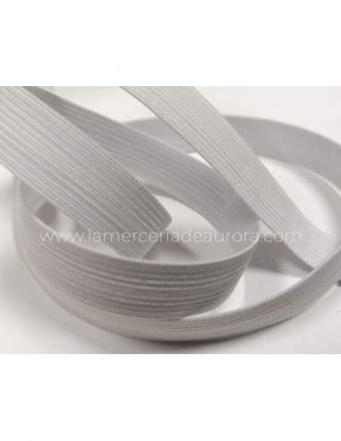 Trenza goma elástica (rollo 100 metros) -...