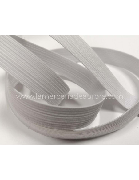 Trenza goma elástica (rollo 100 metros) - varios colores