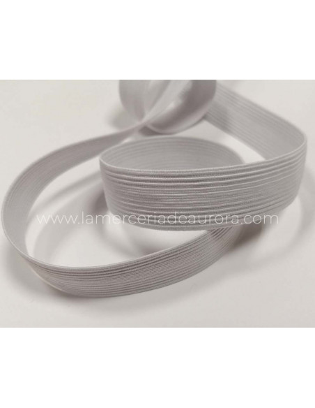 Trenza goma elástica (rollo 100 metros) - varios colores