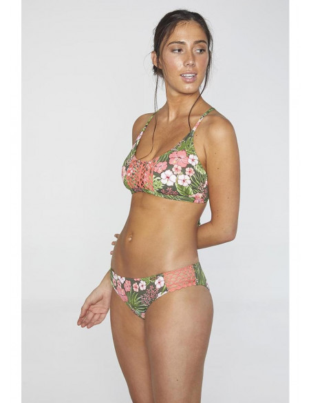Bikini baño copa B sin aros con relleno Honolulú de Ysabel Mora