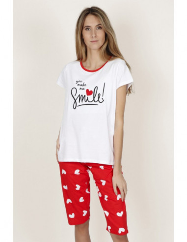 Pijama mujer pirata You make my smile de Admas