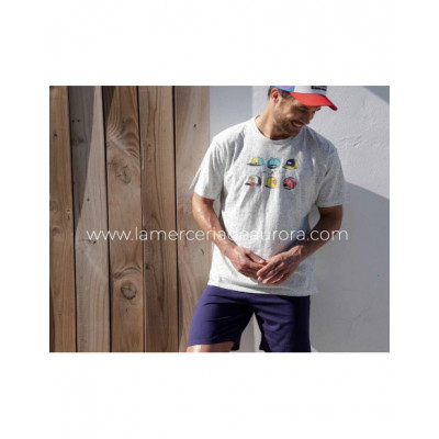 Pijama corto hombre Trucker Hat de Admas
