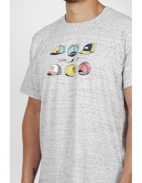 Pijama corto hombre Trucker Hat de Admas