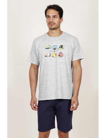 Pijama corto hombre Trucker Hat de Admas