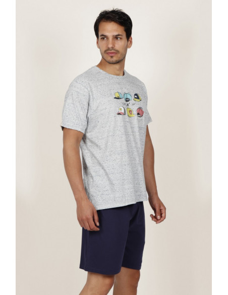 Pijama corto hombre Trucker Hat de Admas