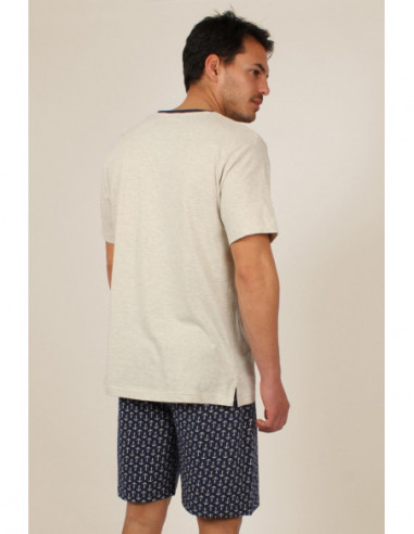 Pijama corto hombre Elegant Sailor de Admas