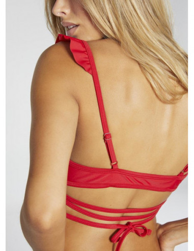 Bikini baño copa B sin aros con relleno Fiji de...