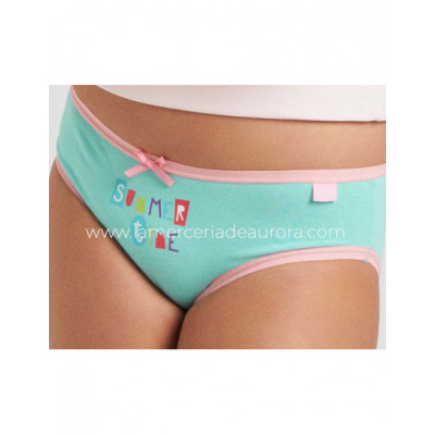 Braguitas algodón niña Summer time (pack 3 uds) de Kehat 2