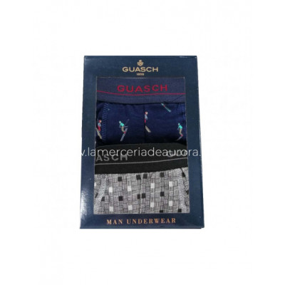 Bóxer hombre fantasía UB260 (2 unidades) de Guasch -... 2