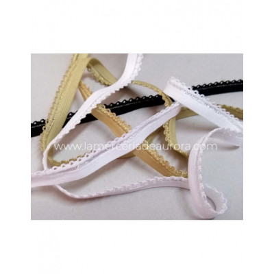 Goma ribete elástico (10mm) de Matsa - varios colores