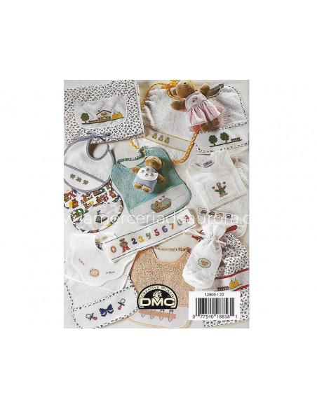 Mini libro punto de cruz DMC - Motivos infantiles