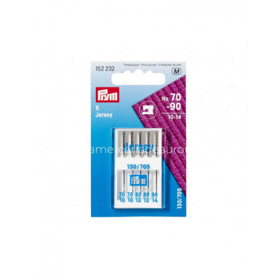 Agujas máquina de coser talón plano Jersey (tamaños...