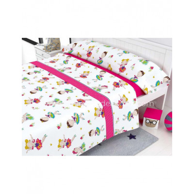 Sábanas tela infantiles Bailarinas de Liniva