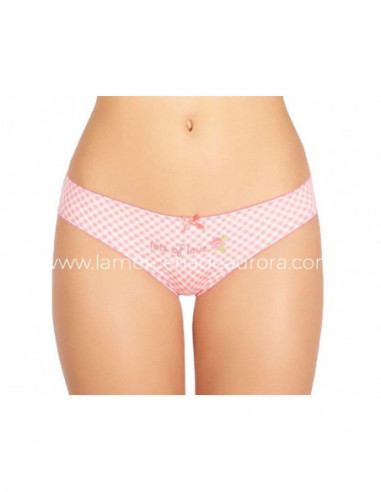 Braga bikini mujer algodón Love (pack 3 unidades) de Kehat