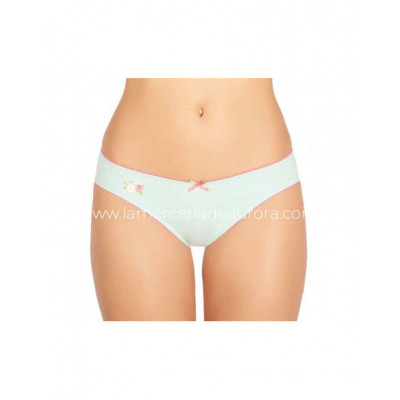 Braga bikini mujer algodón Love (pack 3 unidades) de Kehat 2