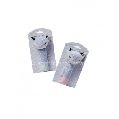 Sonajero infantil Zorro de Gamberritos - varios colores