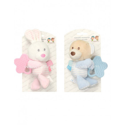 Peluche con mordedor de Gamberritos - varios colores