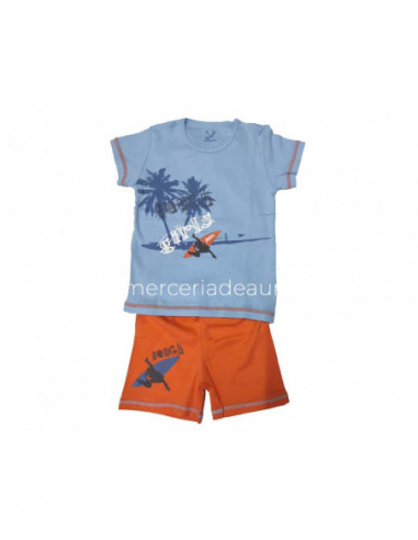 Pijama corto infantil Beach de Cocuy