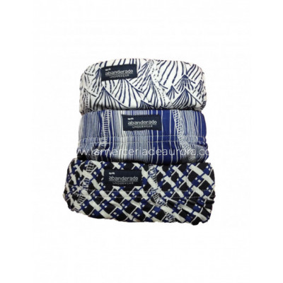 Slip abierto algodón estampado (3 uds) 0090 de Abanderado... 2