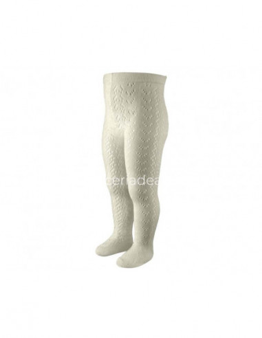 Leotardo infantil calado perlé 158/4 de Carlomagno - varios colores