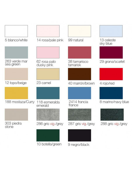 Leotardo infantil canalé 162 de Carlomagno - varios colores