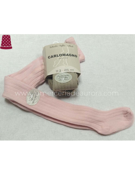 Leotardo infantil canalé 162 de Carlomagno - varios colores