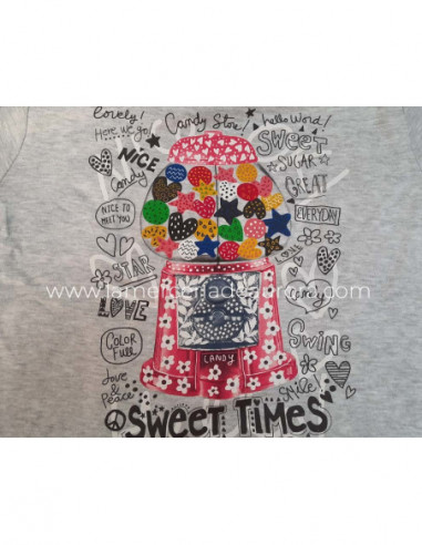 Pijama niña algodón Sweet times de Tobogán