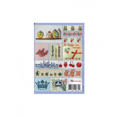 Mini libro punto de cruz DMC - Motivos cocina y baño 2