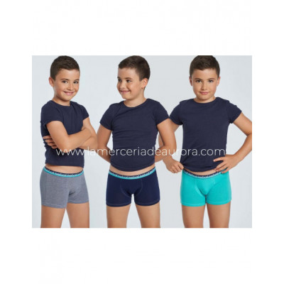 Bóxer infantil algodón goma vista (pack 2 uds) de Kehat -...