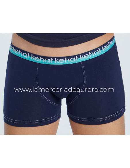 Bóxer infantil algodón goma vista (pack 2 uds) de Kehat - varios colores