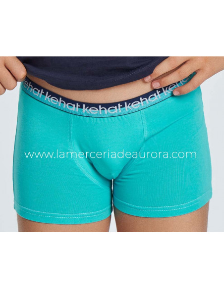 Bóxer infantil algodón goma vista (pack 2 uds) de Kehat - varios colores