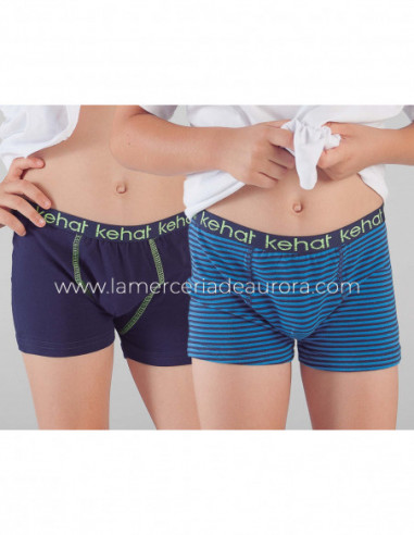 Bóxer infantil algodón goma vista (pack 2 uds)...