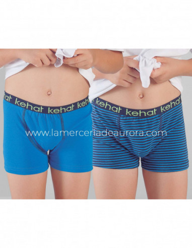 Bóxer infantil algodón goma vista (pack 2 uds)...