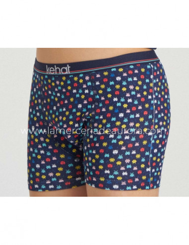 Bóxer infantil algodón Space Invaders (pack 2...