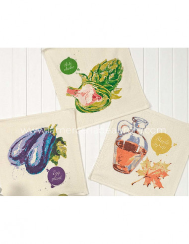 Paños de cocina fantasía rizo algodón 159 de Dolz