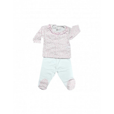 Conjunto bebé jubón+polaina 17093 de Calamaro