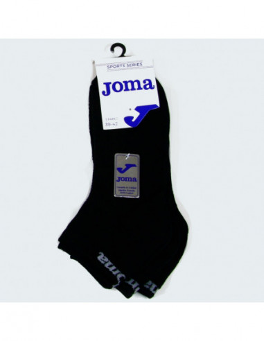 Pack 3 calcetines tobillero algodón transpirable hombre. Joma